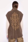 Maxi gilet in eco pelliccia - 4