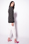 Monogram cardigan with jewel buttons - 2