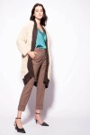 Cardi-coat in eco pelliccia - 4