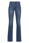 Jeans modello flare a fondo ampio - 4