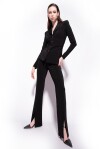 Slim trousers in technical fabric - 3