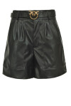 Faux leather shorts - 1