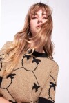 Short sweater in monogram jacquard - 4