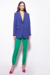 Blazer monopetto in crêpe stretch - 2