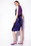 Full square sequin skirt - 3