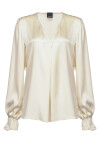 Blouse in silk satin - 1