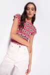 T-shirt stampa liberty - 4