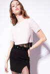 Short top with beaded applications - 3
