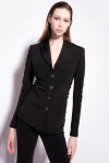 Slim blazer in technical fabric - 3