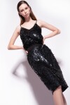 Full square sequin skirt - 1