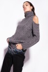 Pullover con tagli cut out sulle spalle - 4