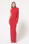 Long one-shoulder dress - 4