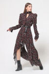 Vestito lungo con gonna asimmetrica - 4