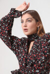 Vestito lungo con gonna asimmetrica - 2