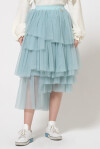 Asymmetrical tulle skirt - 3