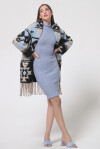 Coat with ethnic patterned fringes - 4