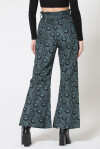 Ethnic patterned elephant flare trousers - 4