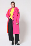 Two-tone long coat - 3