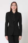 Milano stitch single-breasted blazer - 4