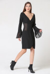 Mini dress with transparencies - 4