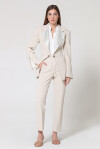 Blazer con revers con strass - 3