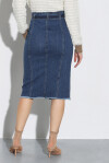 Vintage effect longuette skirt - 2