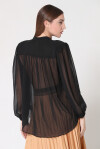 Blusa trasparente - 4