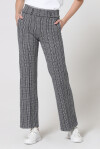 Pantaloni pied de poule in lana merino - 4