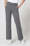 Pantaloni pied de poule in lana merino - 4