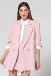 Blazer fluido doppiopetto - 4