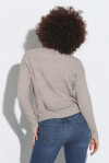 Pullover con motivi a treccia - 2
