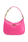 Mini Half Moon Bag quilted effect - 1