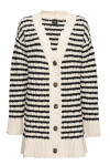 Cardigan a righe - 1