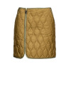 Quilted miniskirt in technical canvas - 1