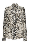 Animalier print blouse - 1