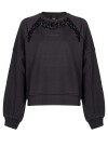 Sweatshirt with jewel applications - 1