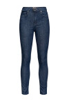 Jeans skinny power stretch con cintura - 1