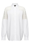 Camicia con inserti di pizzo - 1