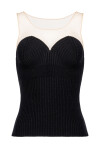 Top effetto bustier - 1