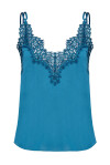 Top lingerie in satin e pizzo - 1