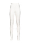 Pantaloni modello skinny con zip - 3