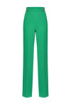 Pantaloni flare con bottoni dorati - 1