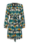 Vestito stampa fiore liberty - 1