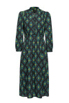 Floral print shirt dress - 1