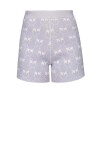 Shorts monogram in lurex - 4