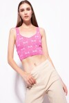 Crop top monogram - 1