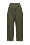 Pantaloni in cotone modello largo - 1