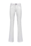 Flare jeans in cotton bull - 1