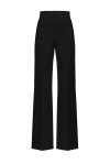 Flare-fit trousers in fluid viscose - 1