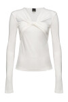 Top a maniche lunghe con incrocio - 1